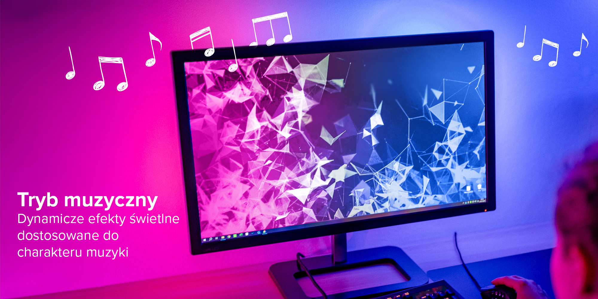 Taśma LED Newell do monitora 21,5"-24"